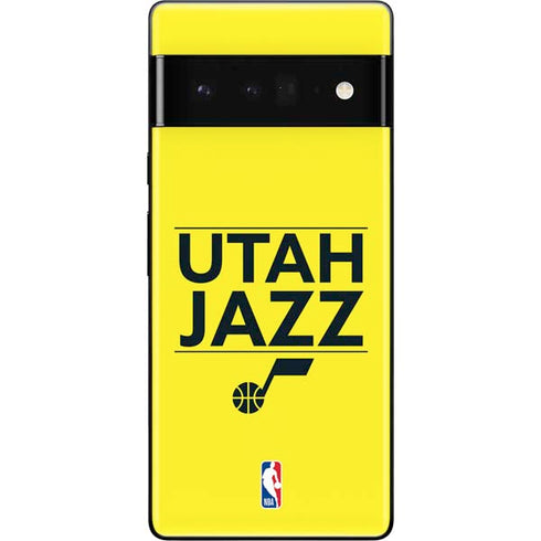 NBA Utah Jazz Standard - Yellow Google Pixel 6 Pro Skin